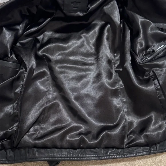 Other UK Colt Genuine Lamb Leather Moto Biker Jackets Vintage Black X-Small